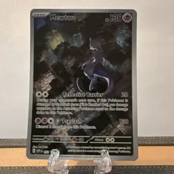 Pokemon Mewtwo 052 SV Scarlet & Violet Promo Holo Basic 130 HP - Image 1