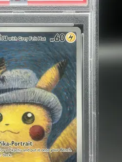 2023 Pokemon SVP EN-SV Black Star Promo #085 Pikachu With Grey Felt Hat PSA 10 - Image 4