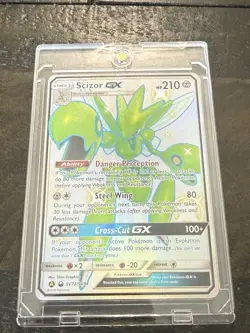 Pokemon TCG Scizor GX Holo Ultra Rare Hidden Fates Shiny Vault Nm/M - Image 1
