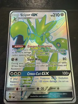Pokemon TCG Scizor GX Holo Ultra Rare Hidden Fates Shiny Vault Nm/M - Image 2
