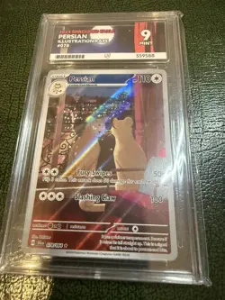 Pokemon Shrouded Fable Persian Illustration Rare 078/064 Ace 9 - Image 1