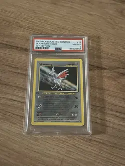 Pokemon TCG Skarmory Neo Genesis 13/111 Holo 1st Edition Holo Rare N Mint PSA 8 - Image 3