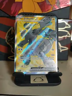 Pokemon TCG Zekrom EX 158/086 Ultra Rare Black Bolt NM Condition - Image 1