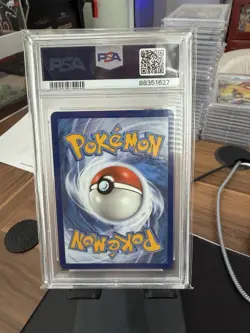 2022 POKEMON SWORD & SHIELD BRILLIANT STARS #TG16 FULL ART/MIMIKYU V PSA 9 - Image 2