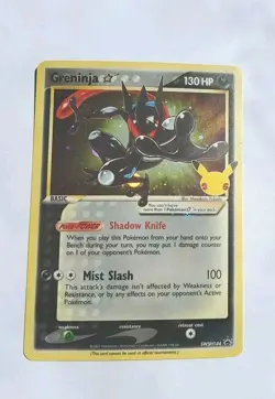 Pokemon, Greninja Black Star Holo Promo SWSH144 - CELEBRATIONS -LP - Image 3