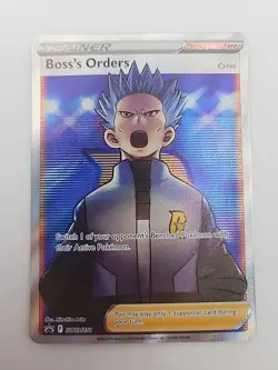 Pokemon TCG Boss's Orders Full Art Black Star Promo - SWSH251 - Image 1
