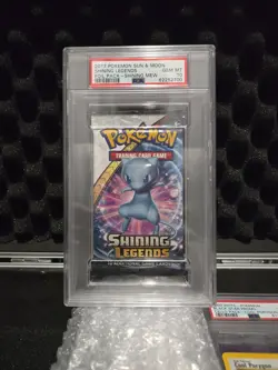 2017 Pokemon Shining Legends Shining Mew PSA 10 Booster Pack GEM MINT - Image 1
