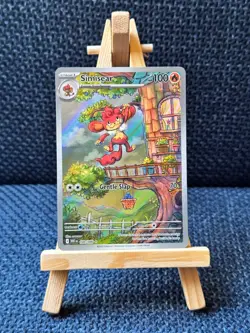 Pokemon Simisear 100/086 Illustration Rare SV: White Flare Full Art NM+ - Image 1