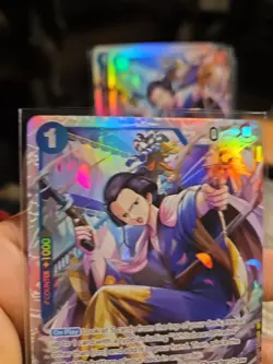 One Piece TCG ST22 Ace & Newgate - Izo ST22-002 SR Full Art Foil. Nm. - Image 4