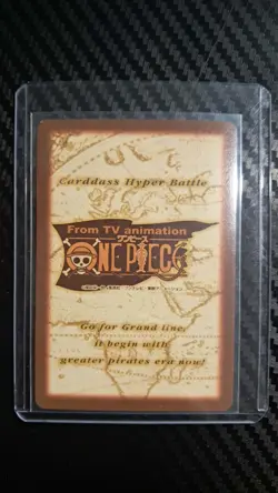 BANDAI One Piece Hyper Battle C365 LUFFY RODGERS HOLO FOIL SCARCE EARLY CARD TCG - Image 2