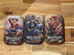 Factory Sealed One Piece MiniTin Vol 2 Pack Set of 3 TS02 OP13 BRAND G1N - Image 1