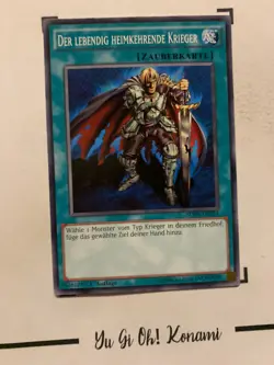 DER LEBENDIG HEIMKEHRENDE KRIEGER - 1. AUFLAGE SDHS-DE033 DEUTSCH Yu-Gi-Oh! CARD - Image 5