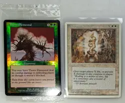 Magic the Gathering: Thorn Elemental 7th Edition Foil Mint in package Card MTG - Image 1