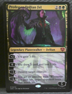 Professor Dellian Fel NM - MTG: Secrets of Strixhaven SOS M0214 [Regular] - Image 1