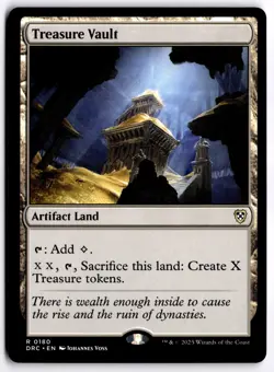 Treasure Vault NM DRC Commander: Aetherdrift MTG - Image 1
