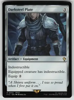 Darksteel Plate Normal R Commander: FINAL FANTASY 342 NM - Image 1