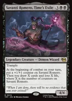 Savanti Romero, Time's Exile TMT NM MTG - Image 1