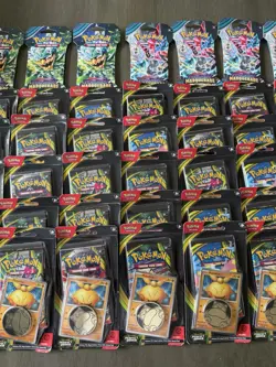 58x Factory Sealed Packs Pokemon Perfect Order Blisters And Twilight Masquerade - Image 3