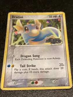 Pokemon Cards - Dratini - EX Team Rocket - 53/109 - Rare Holo HP - Image 1