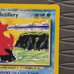 Octillery 34/64 Neo Revelation Unlimited Pokemon Card - Image 5