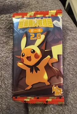 Chinese Pokemon Eif Origin Collection 2.0 booster pack - Image 1