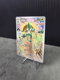 Simisage 090/086 SV: BLACK BOLT Illustration Rare Pokemon TCG NM English 🔥 - Image 2