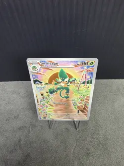 Simisage 090/086 SV: BLACK BOLT Illustration Rare Pokemon TCG NM English 🔥 - Image 4