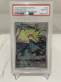 Pokemon Scream Tail Black Star Promo 2023 Paradox Rift 065 PSA 10 - Image 1