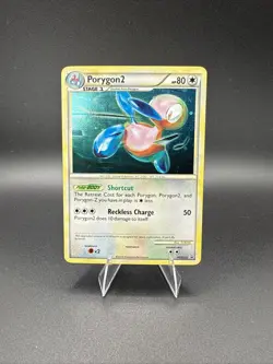 LP 2010 Porygon2 Holo Pokemon HeartGold SoulSilver Black Star Promo HGSS23 - Image 1