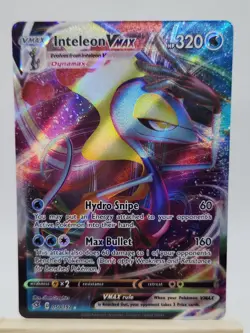 Pokemon Inteleon VMAX 050/192 Ultra Rare Full Art Holo Rebel Clash TCG - Image 1