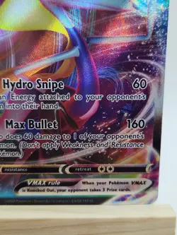 Pokemon Inteleon VMAX 050/192 Ultra Rare Full Art Holo Rebel Clash TCG - Image 5