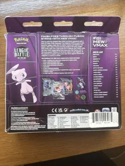 Pokemon TCG: Mew VMAX League Battle Deck - Brand New Factory Sealed! - Image 5