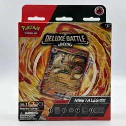 2024 Pokemon Deluxe Battle Deck Ninetales ex Box - Image 1