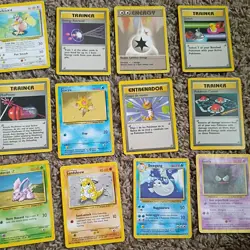 Pokemon TCG Vintage Card Lot 125 mixed all base set lot - Image 5