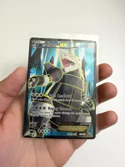 Pokemon AGGRON EX (Full Art) 153/160 XY - Primal Clash Holo 2015 - Image 1