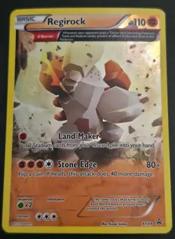 Regirock XY49 Promo XY Black Star Promos Pokemon LP - Image 1