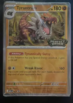 Tyrantrum Perfect Order Prerelease Stamped Sealed Deck - Image 1