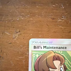 Pokemon Bill's Maintenance Full Art Holo Ultra Rare 162/168 Sm-Celestial Storm - Image 3
