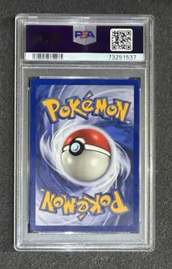 1999 Pokemon Jungle - #12 Vaporeon - Holo - No Symbol - PSA 6 - Image 2