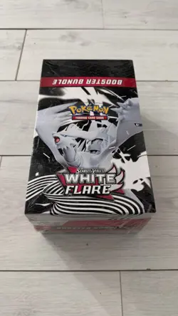 Pokemon TCG White Flare Booster Bundle Display Case Sealed, 10 Bundles Sealed - Image 1
