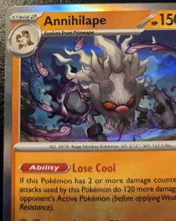Annihilape 092/182 Holo Rare Scarlet & Violet: Destined Rivals Pokemon TCG - Image 2