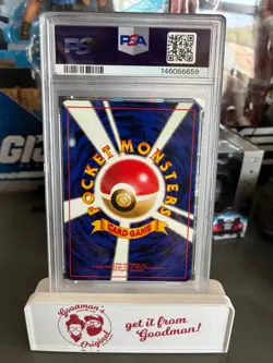 1997 Pokemon Japanese Fossil - GOLDUCK #55 - PSA 7, NEAR MINT Fresh Slab! - Image 2