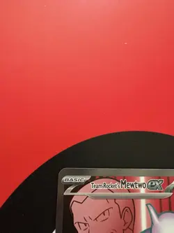 Pokemon TCG Team Rockets Mewtwo EX 213/182 Full Art Destined Rivals - Image 4