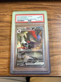 Pokemon Journey Together 185 N'S Zoroark EX SIR PSA 10 - Image 1