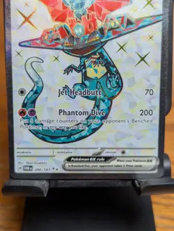 Pokemon TCG Twilight Masquerade Dragapult ex Ultra Rare Holo 200/167 - Image 2
