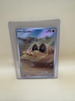 Sandile 216/198 SV01: Scarlet & Violet Illustration Rare Full Art - Image 1