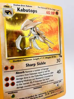 Pokemon TCG - Kabutops - 9/62 - Holo Unlimited - Fossil Unlimited LP/MP - Image 3