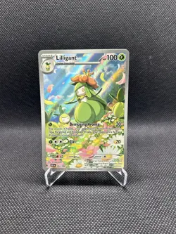 Pokemon Lilligant 092/086 Sv: Black Bolt Illustration Rare Holo English TCG - Image 1