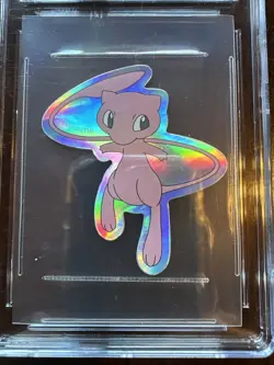 Pokemon Mew 2023 Holo Stickers Mobile Gourmandise, CGC 9 - Image 1