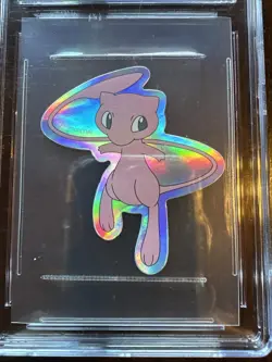 Pokemon Mew 2023 Holo Stickers Mobile Gourmandise, CGC 9 - Image 2